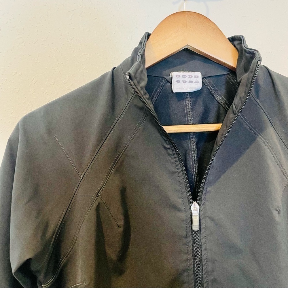 3/$20 Adidas Black Zip Up Soft Shell Jacket - Picture 2 of 9